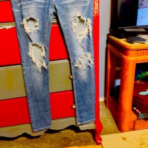 Squeeze Jeans size 7/8 straight legs